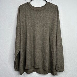 Farah Sweater Mens Brown 2XL‎ Long Sleeve Ribbed Business Casual Lounge Office